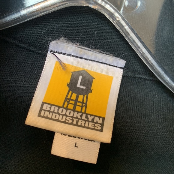 Zip up sweat jacket.  Brooklyn Industries. - Picture 9 of 10